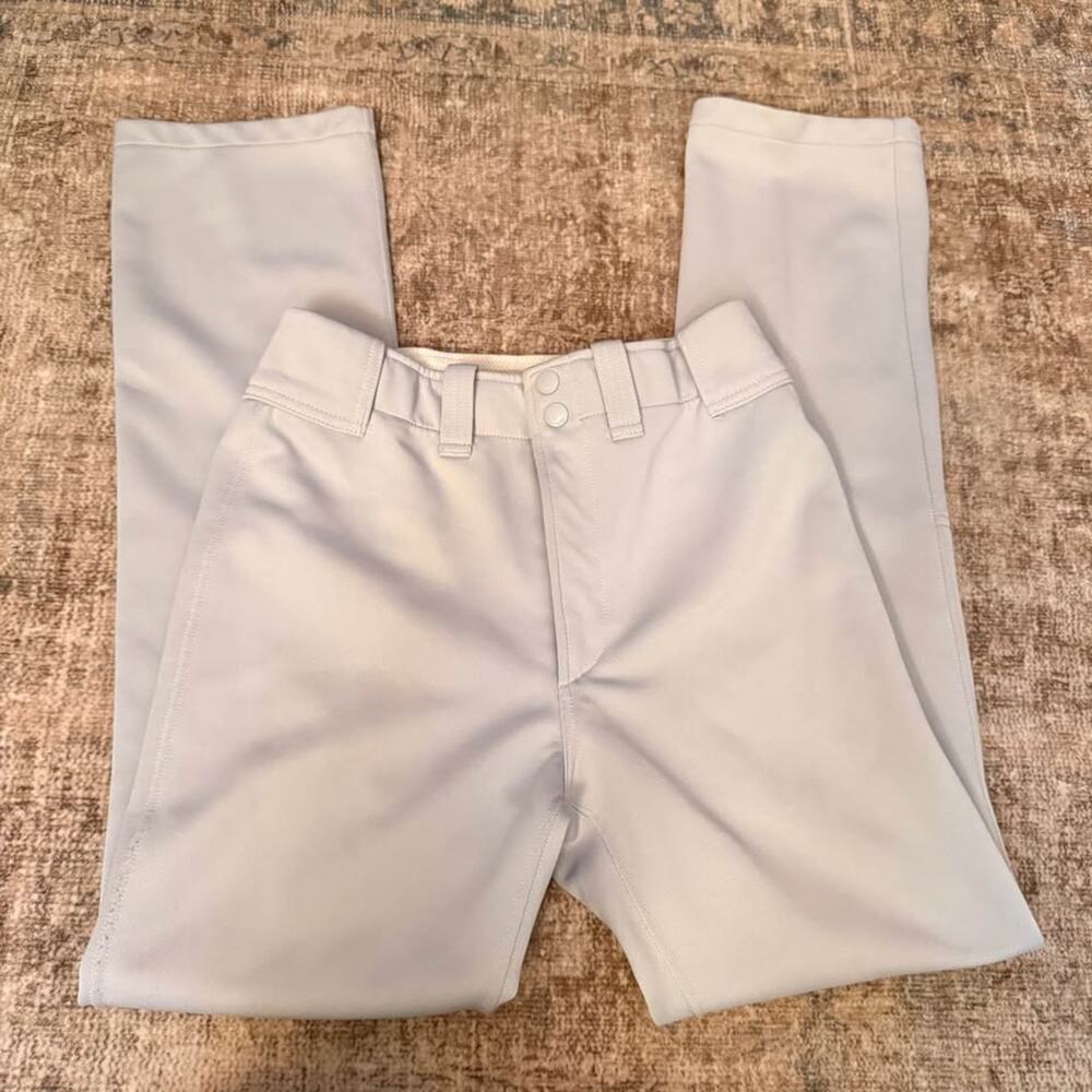 Youth XXL Mizuno Baseball Pants Gray